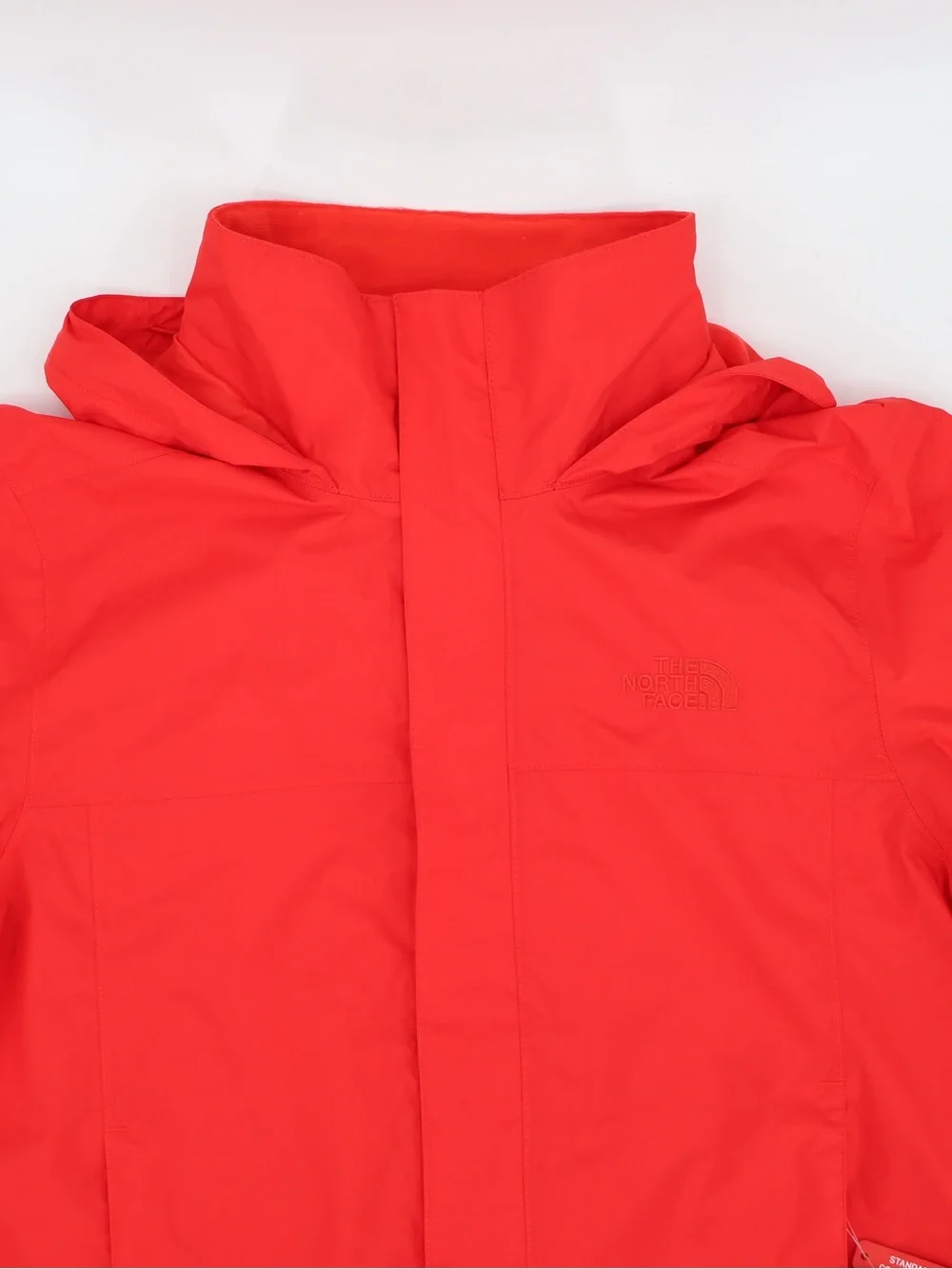 Brand New The North Face Small Men’s Resolve 2 Hooded Jacket Fiery Red